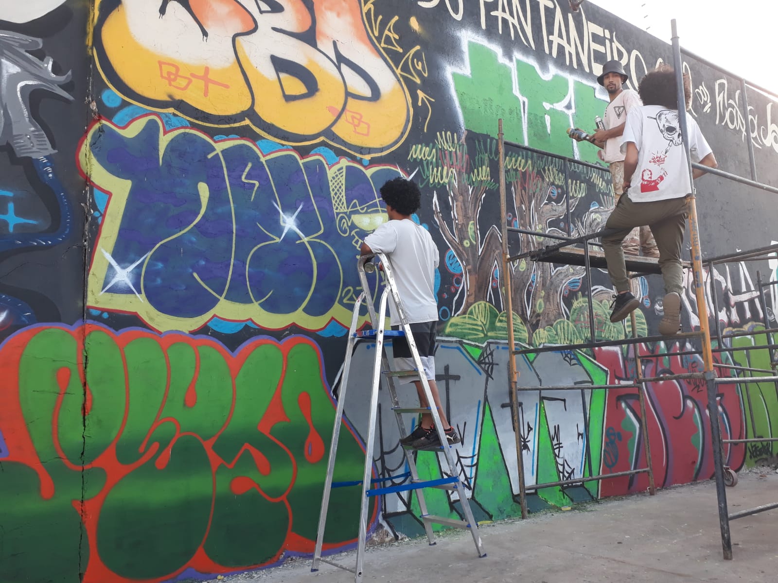 Abertas inscrições para muralismo no viaduto da Rua Maracaju em Campo Grande