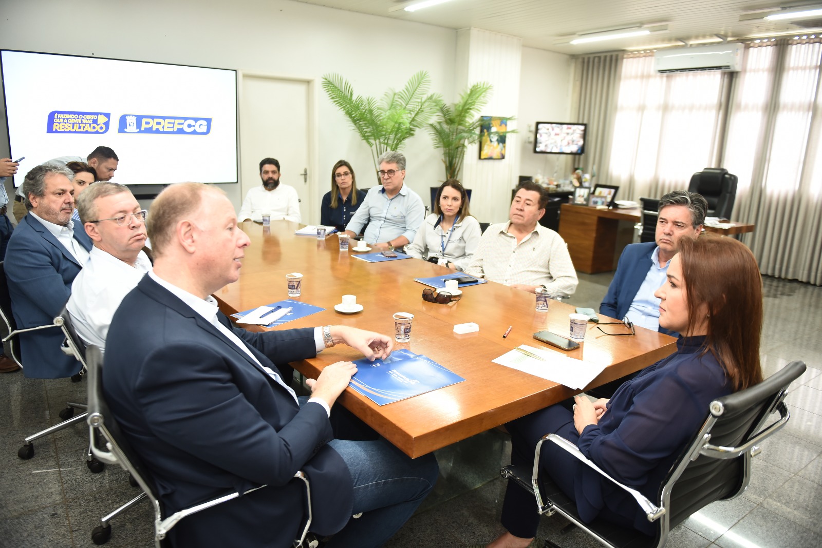 Prefeita de Campo Grande e Fecomércio discutem parcerias para desenvolvimento