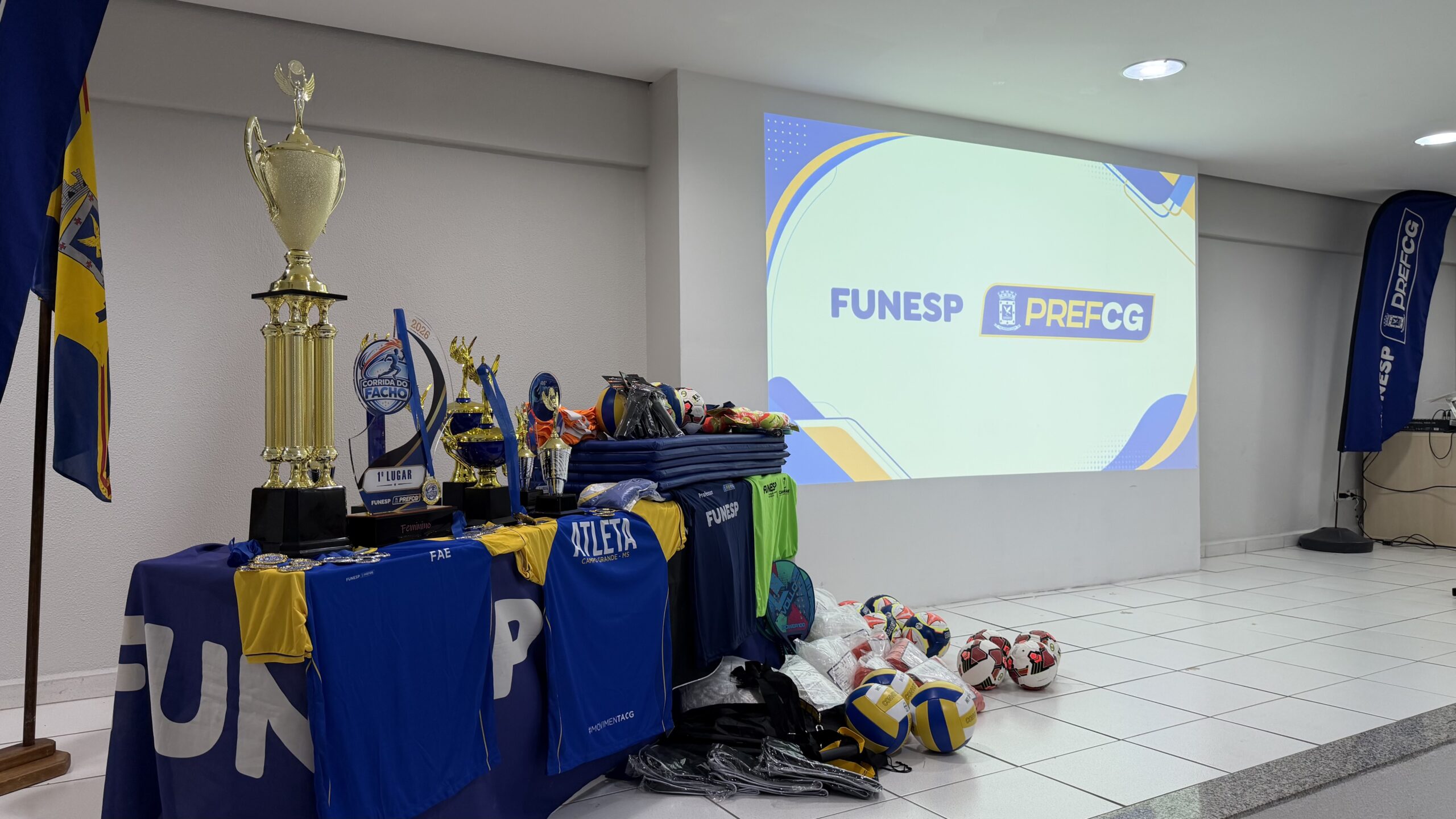 Funesp anuncia novos investimentos para o esporte em Campo Grande