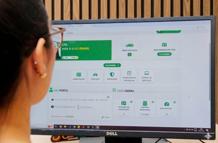 Portal Meu Detran-MS registra mais de 5 milhões de consultas em um ano