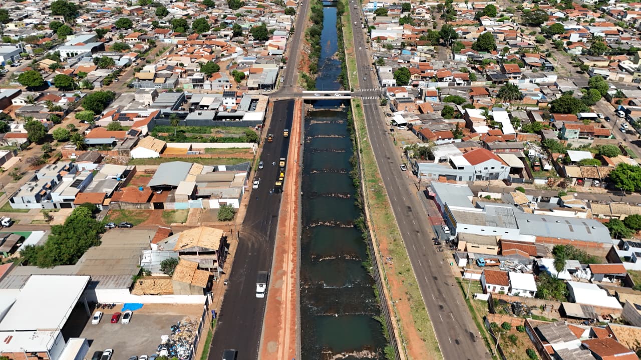 Recapeamento da Avenida Ernesto Geisel em Campo Grande é iniciado