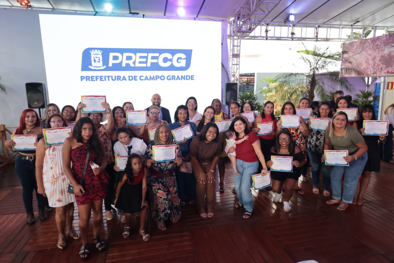 Programa Mulheres Mil forma 1.000 mulheres com investimento de R$ 1 milhão em Campo Grande