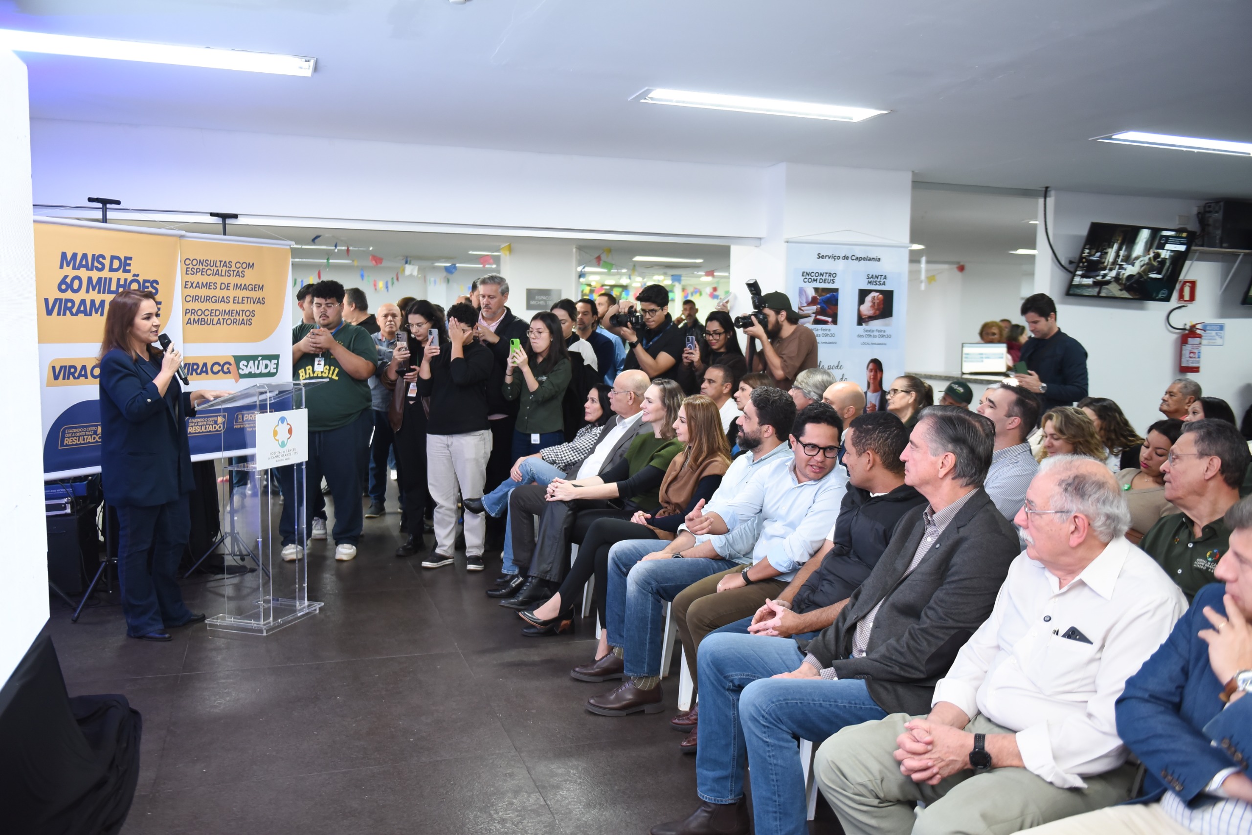 Vira CG Saúde: Mutirão traz esperança e atendimentos no Hospital de Câncer