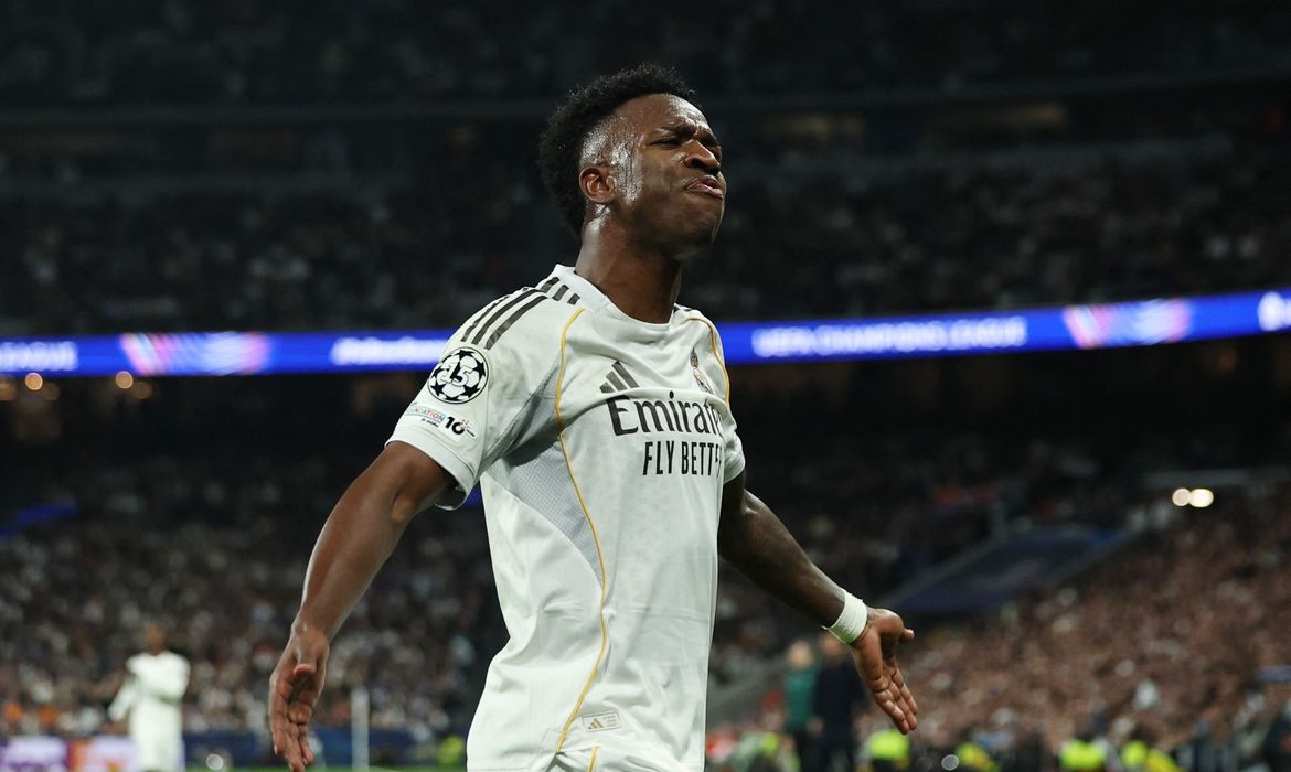 Vinicius Júnior brilha e garante vitória do Real Madrid sobre Benfica