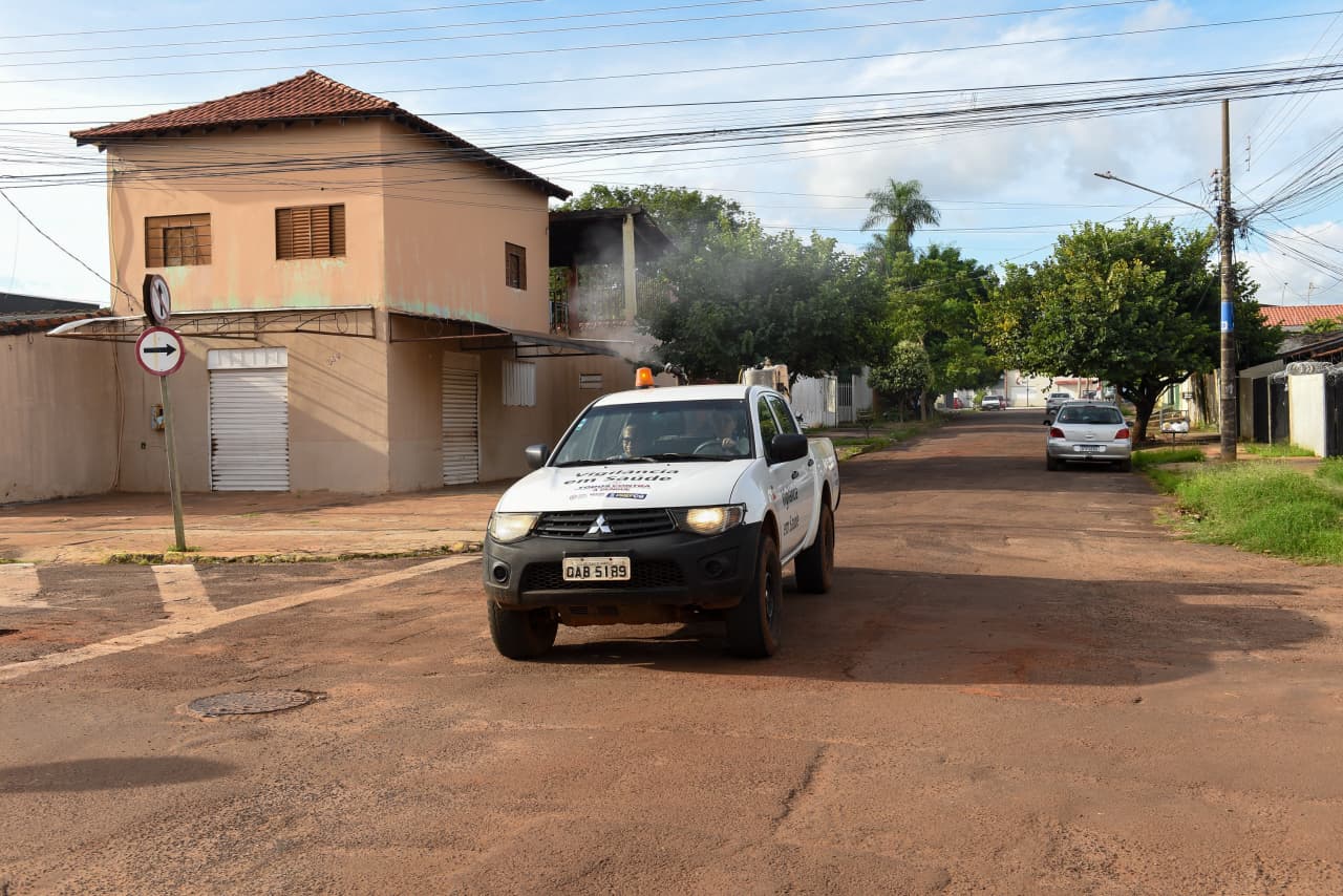 Fumacê chega ao bairro Nova Lima em combate ao Aedes aegypti