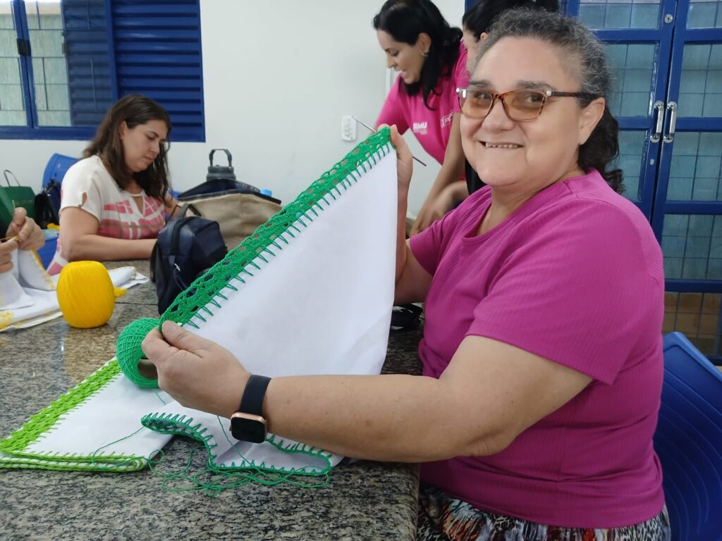 Mães Atípicas Concluem Curso de Crochê em Campo Grande