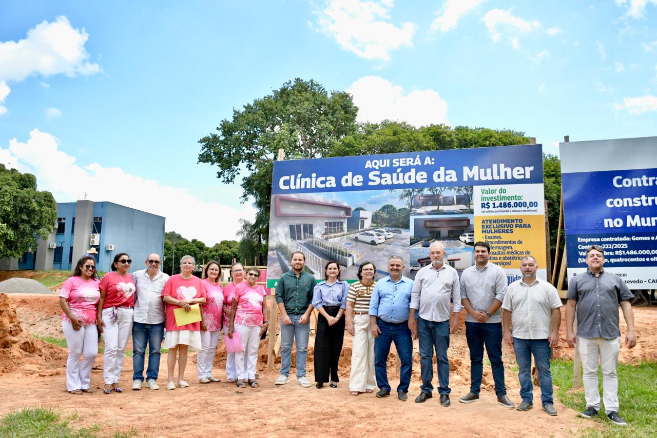 Aquidauana inicia construção da Clínica da Mulher com apoio legislativo