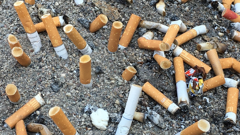 Bitucas de cigarro são o maior lixo descartado no planeta, alerta estudo