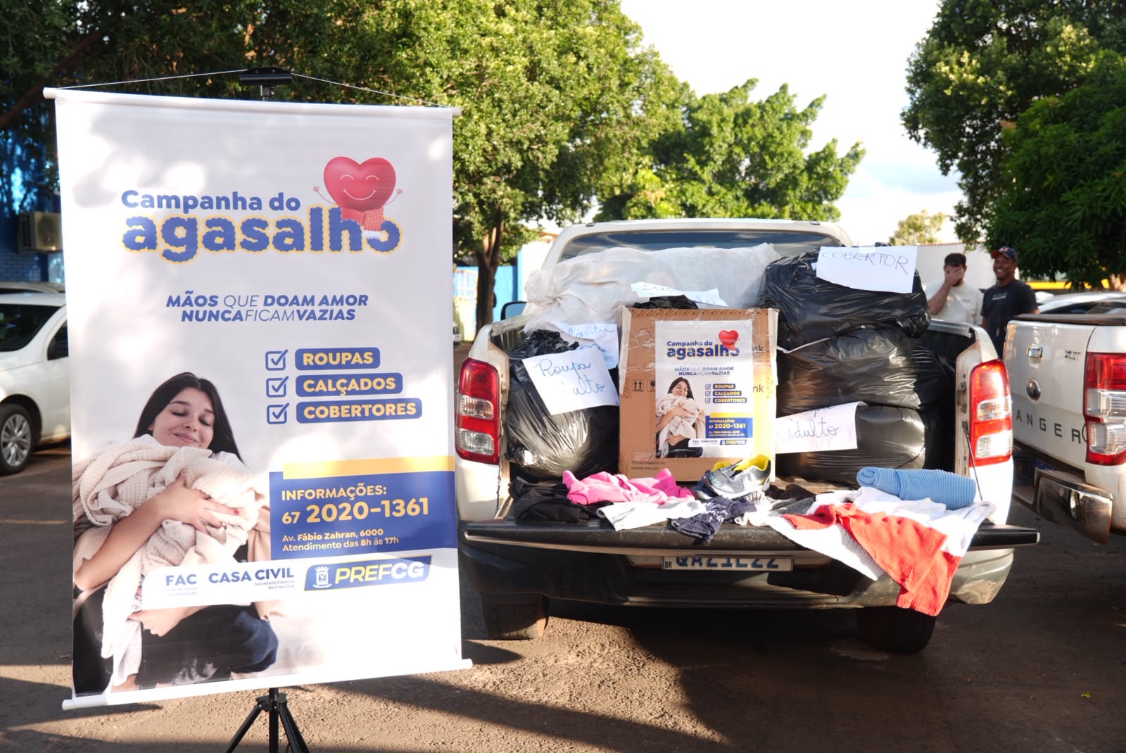Praça do Rádio Clube promove Dia D da Campanha do Agasalho 2026