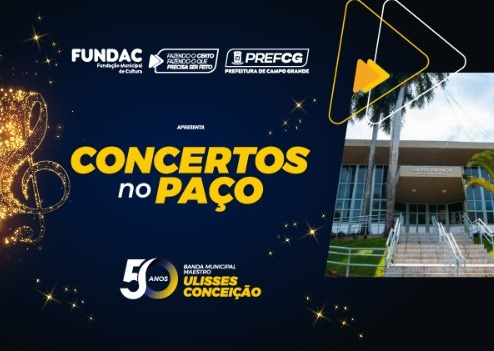 Banda Sinfônica Municipal celebra 50 anos com concerto gospel em Campo Grande