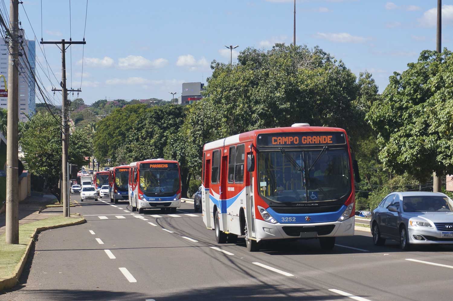 Campo Grande: Horários especiais de ônibus para feriado de 7 de Setembro