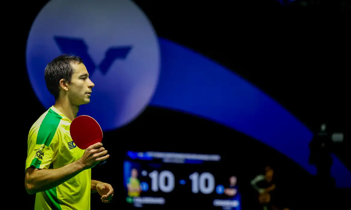 Hugo Calderano conquista bronze na Copa do Mundo de Tênis de Mesa