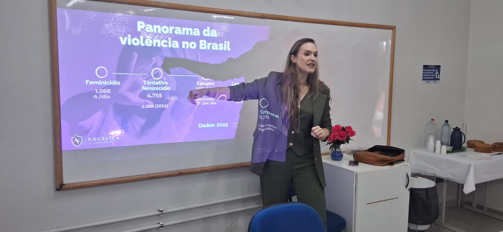 Semu e Saúde de Campo Grande promovem capacitação contra violência à mulher