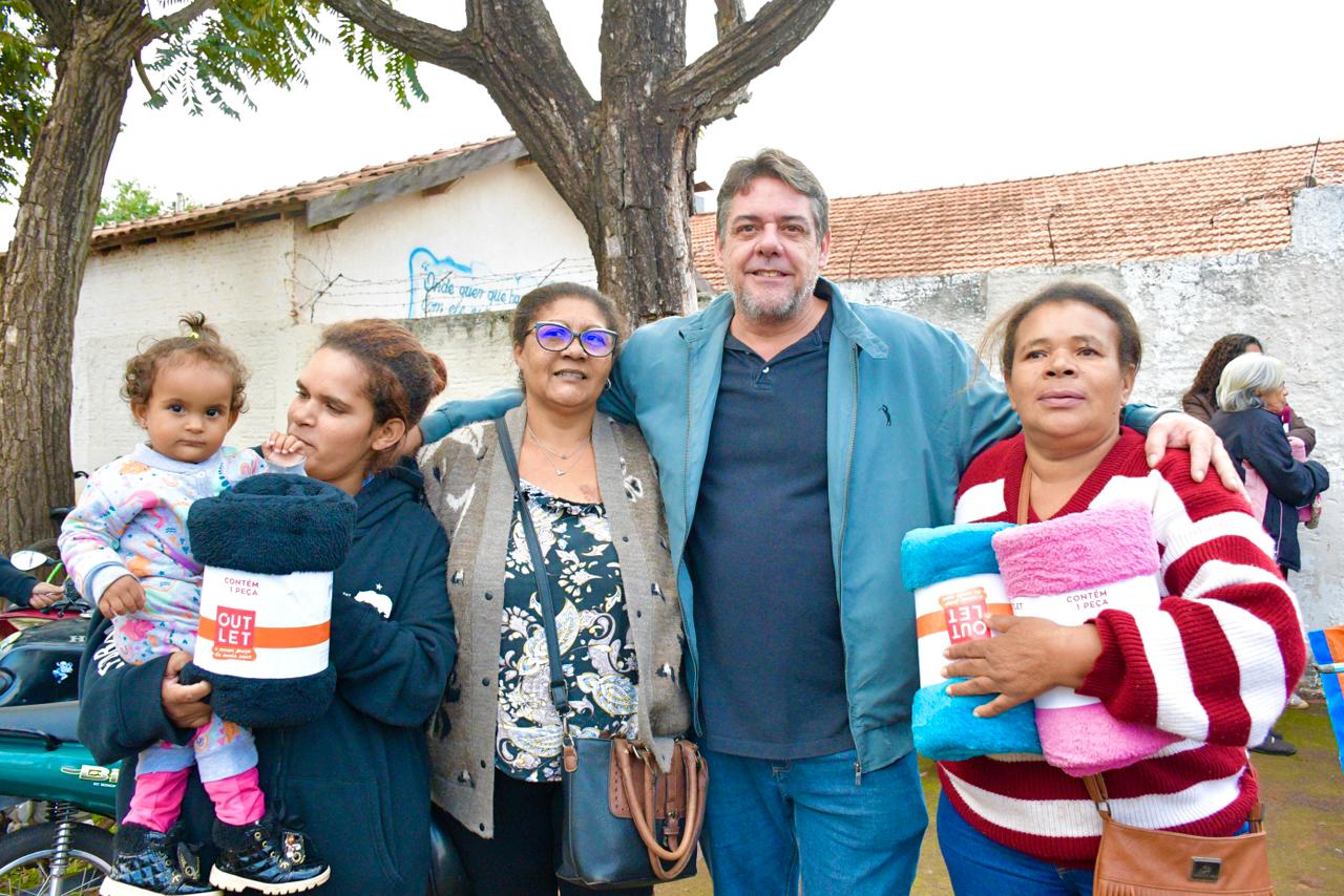Aquidauana Lança Campanha do Agasalho 2026 com Entrega de Cobertores