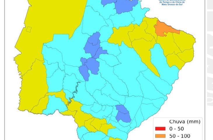 Chuvas de dezembro em Mato Grosso do Sul apresentam grande irregularidade