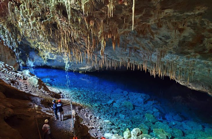Imasul assegura preservação contínua da Gruta do Lago Azul em Bonito