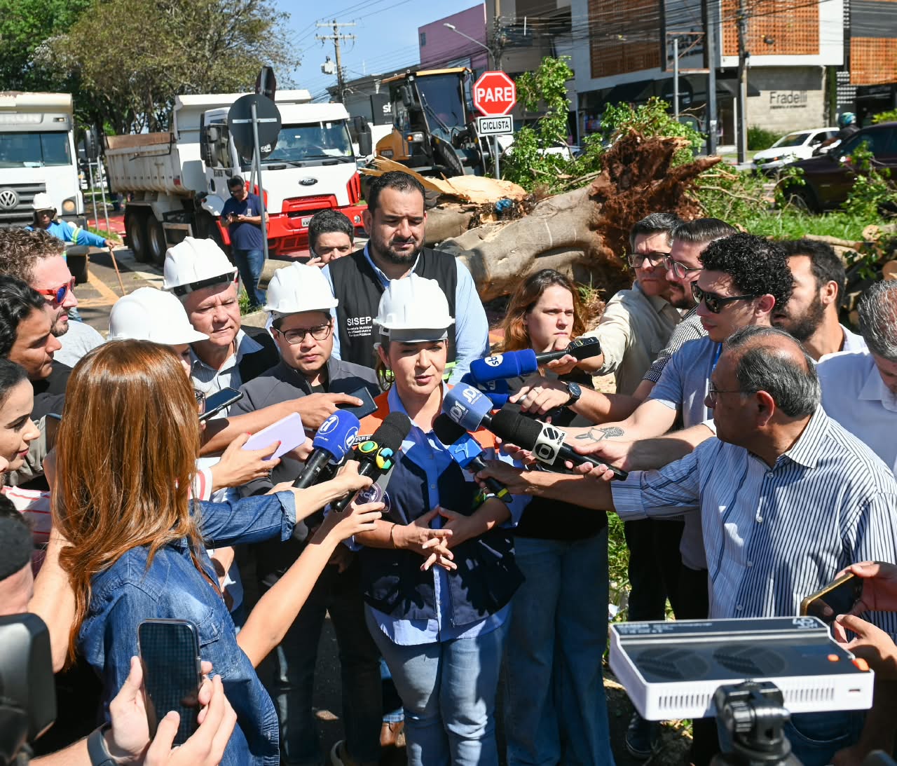 Campo Grande intensifica ações após forte temporal que atingiu a cidade