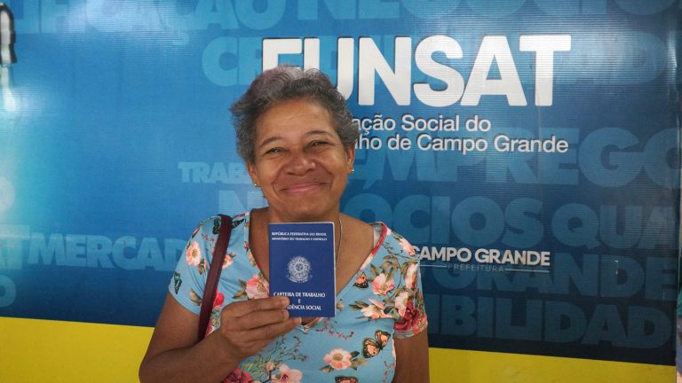 Funsat oferece 913 vagas de emprego em Campo Grande nesta sexta-feira