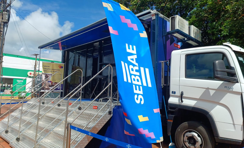 Sebrae Móvel leva suporte técnico a pequenos negócios da região Norte