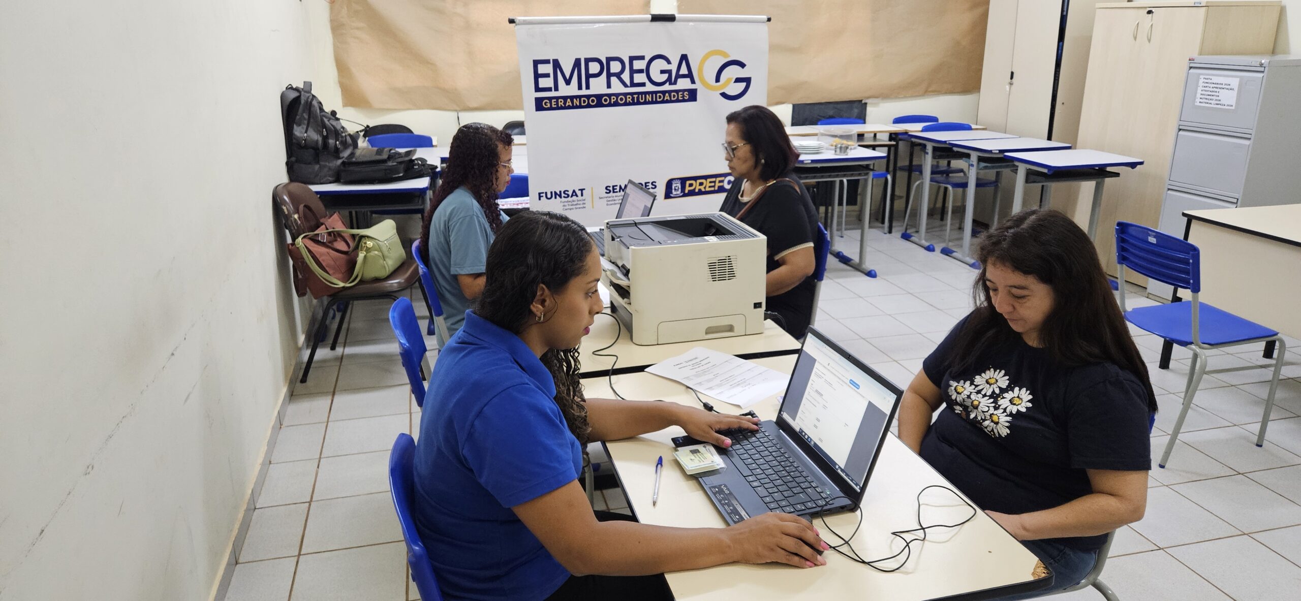 Emprega CG leva oportunidades de trabalho ao Zé Pereira em Campo Grande