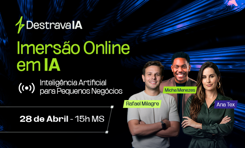 Sebrae/MS realiza imersão gratuita sobre Inteligência Artificial para empreendedores