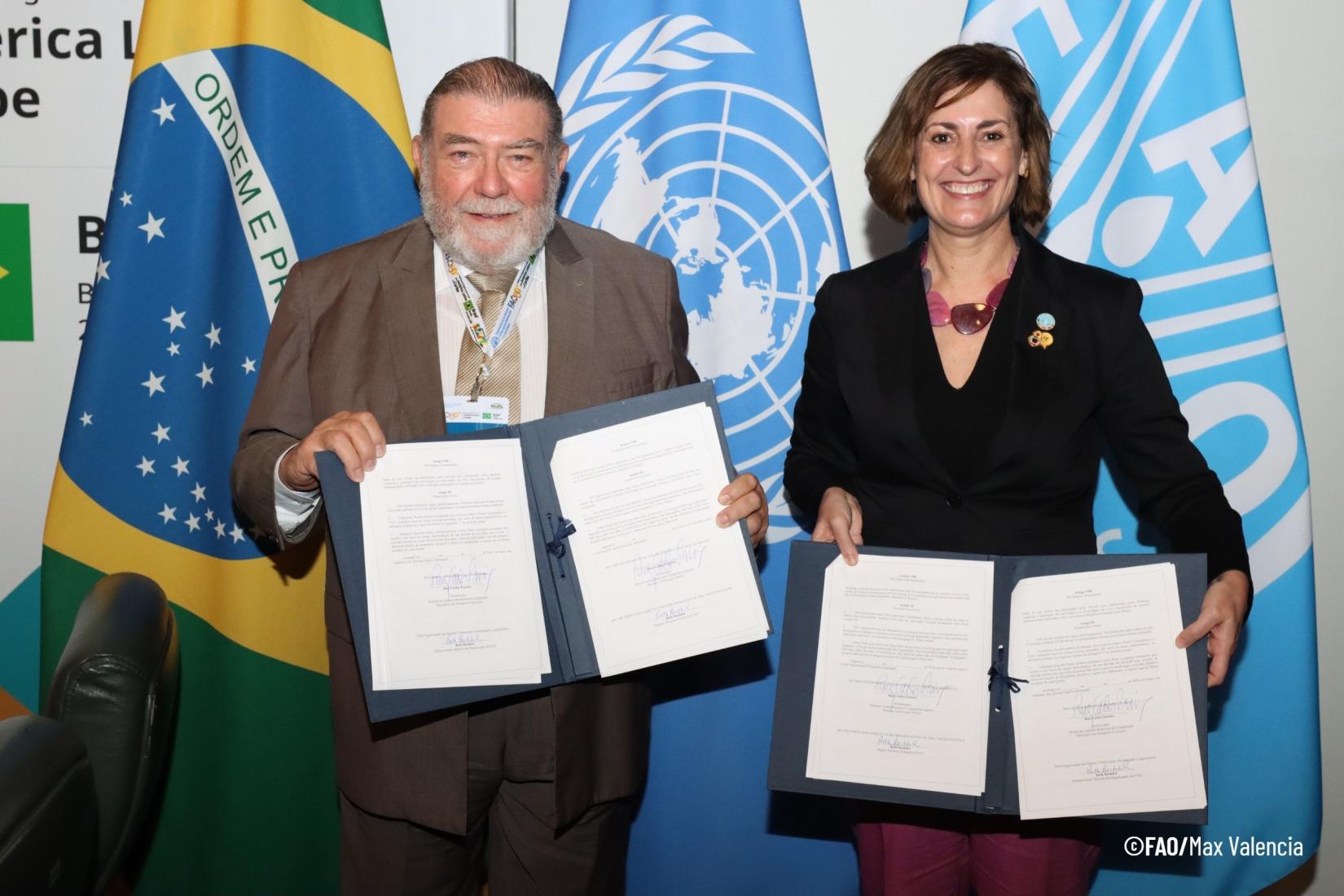 Brasil e FAO renovam parceria para fortalecer cooperação Sul-Sul