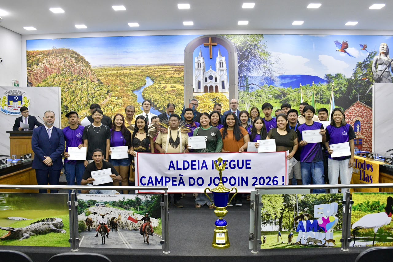Aldeia Ipegue é homenageada por conquista no JOPOIN 2026