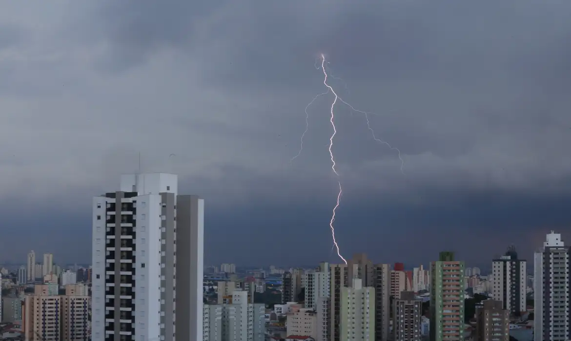 Inmet alerta para temporais com chuvas intensas em várias regiões do Brasil
