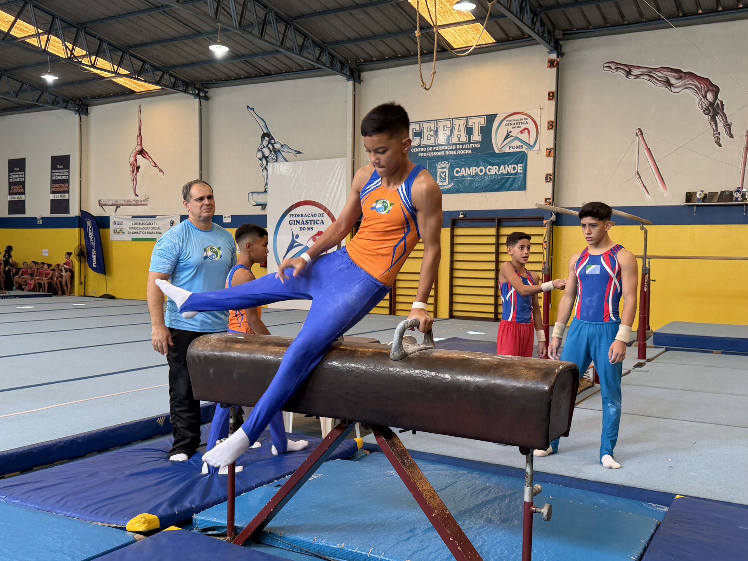 Ginástica Artística Agita Jogos Escolares de Campo Grande e Impulsiona Jovens Atletas