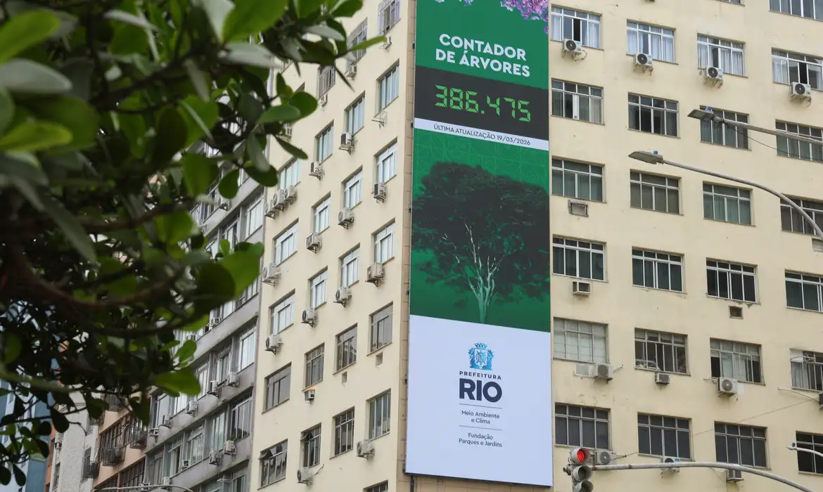 Rio lança painel digital para monitorar o plantio de árvores na cidade