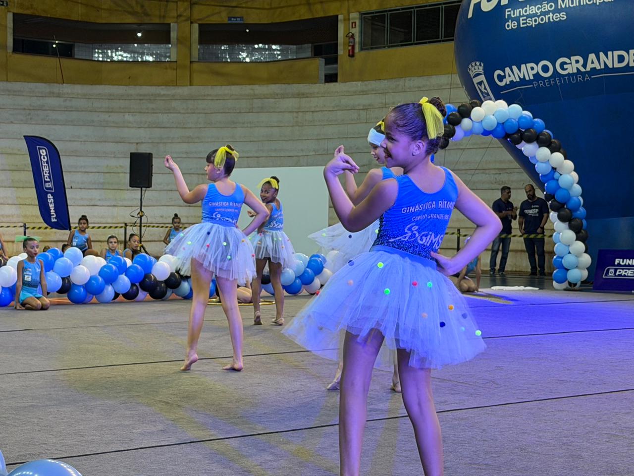 Prefeitura de Campo Grande abre vagas para ginástica rítmica no Aero Rancho
