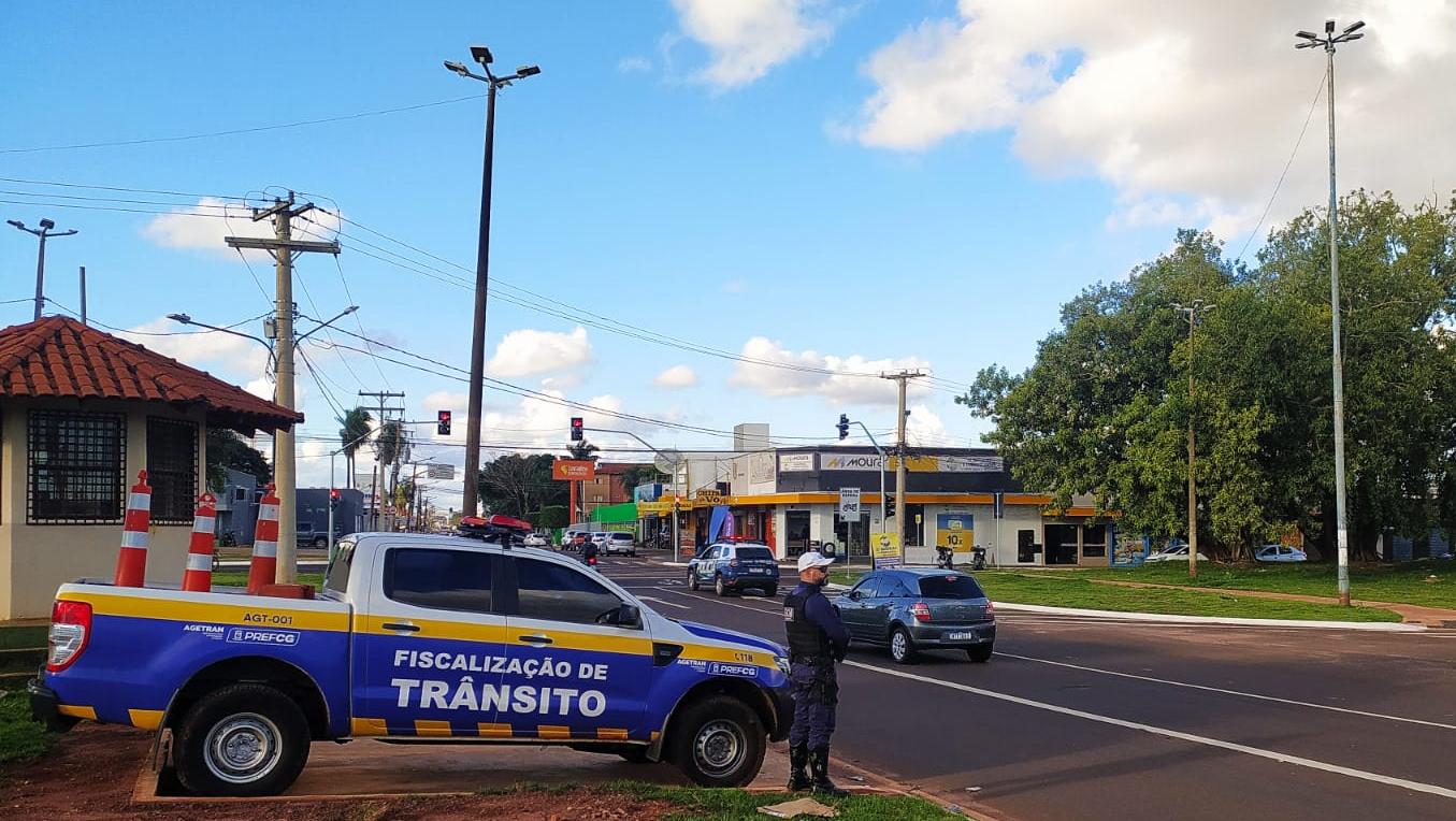 Agetran realiza simulado de acidente com carga explosiva na BR-163 em Campo Grande