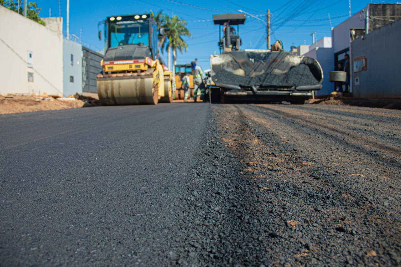 Campo Grande Homologa 16 Lotes de Asfalto Novo para Mobilidade Urbana
