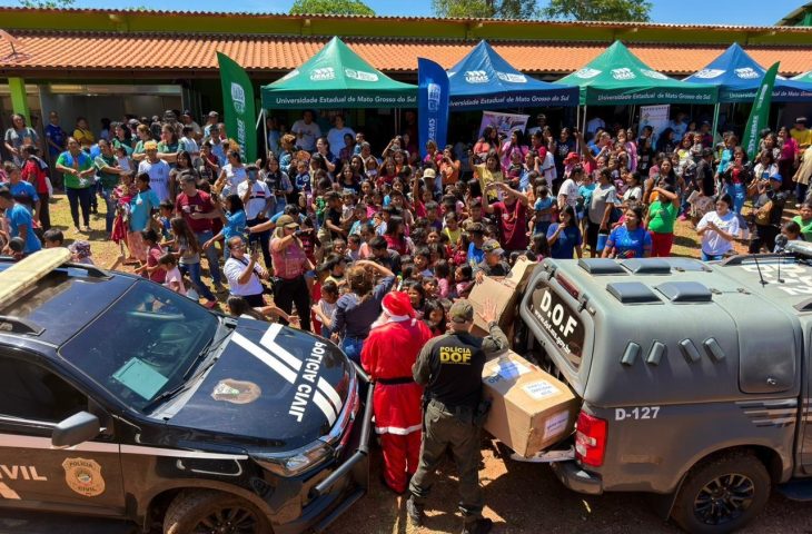 Sejusp promove segurança e cidadania nas aldeias indígenas de MS