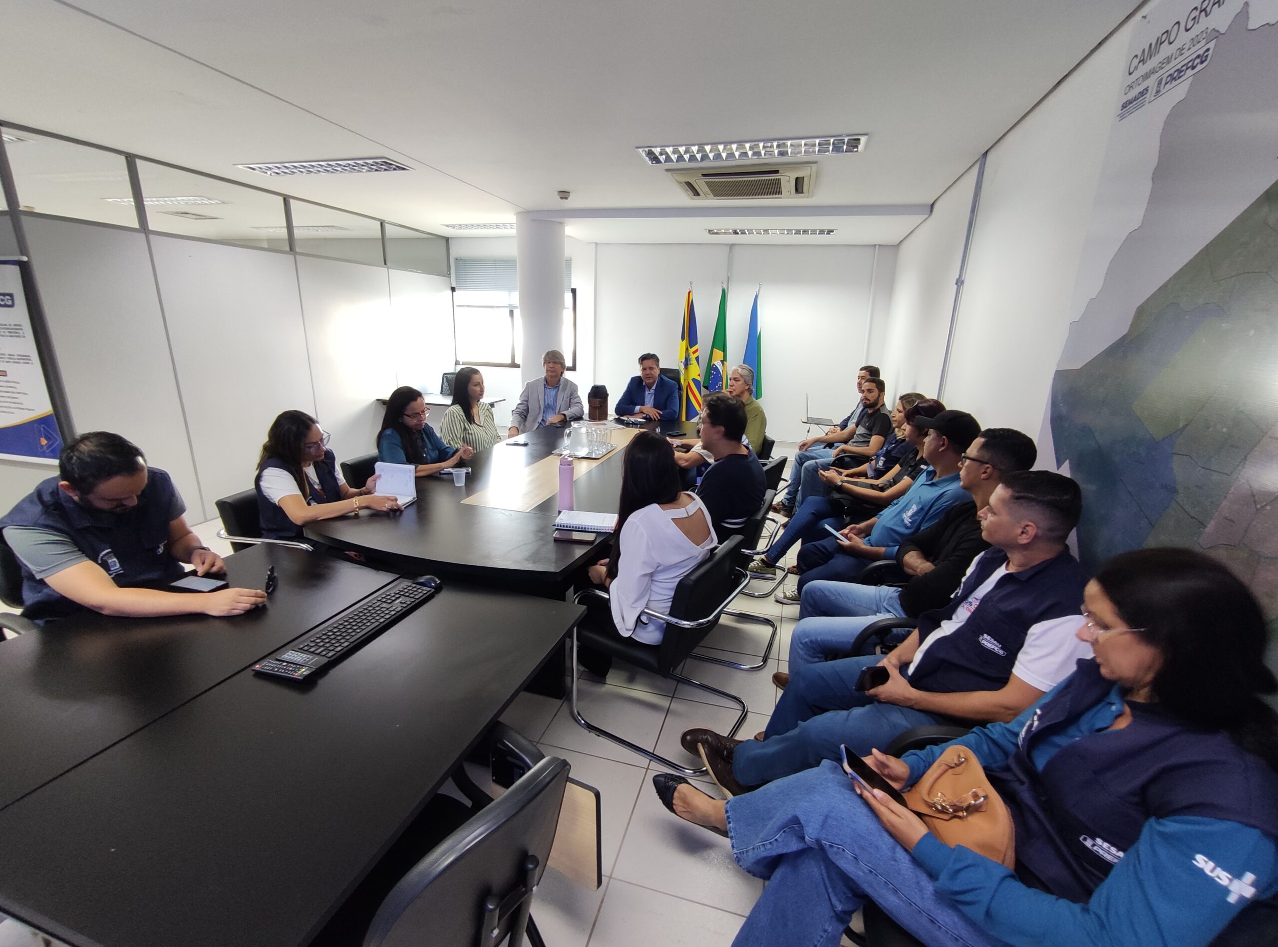 Reunião Técnica Melhora Uso do Aplicativo +CG para Denúncias em Campo Grande