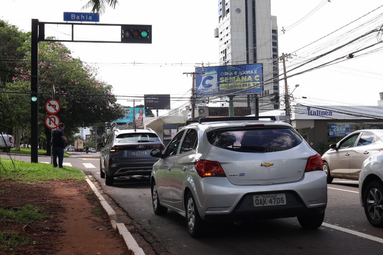 Interdição parcial no trânsito na Avenida Afonso Pena com Rua Bahia