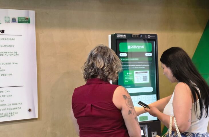 Detran-MS Inova com Totens Digitais para Facilitar Serviços aos Cidadãos