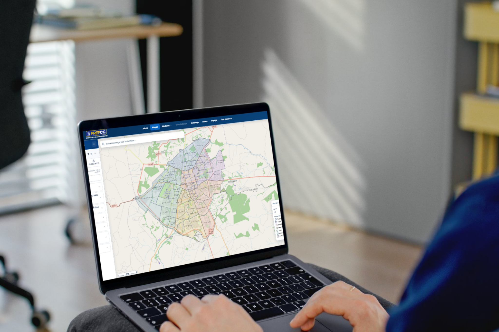 Prefeitura de Campo Grande Lança Sisgran 2026 para Consulta de Mapas