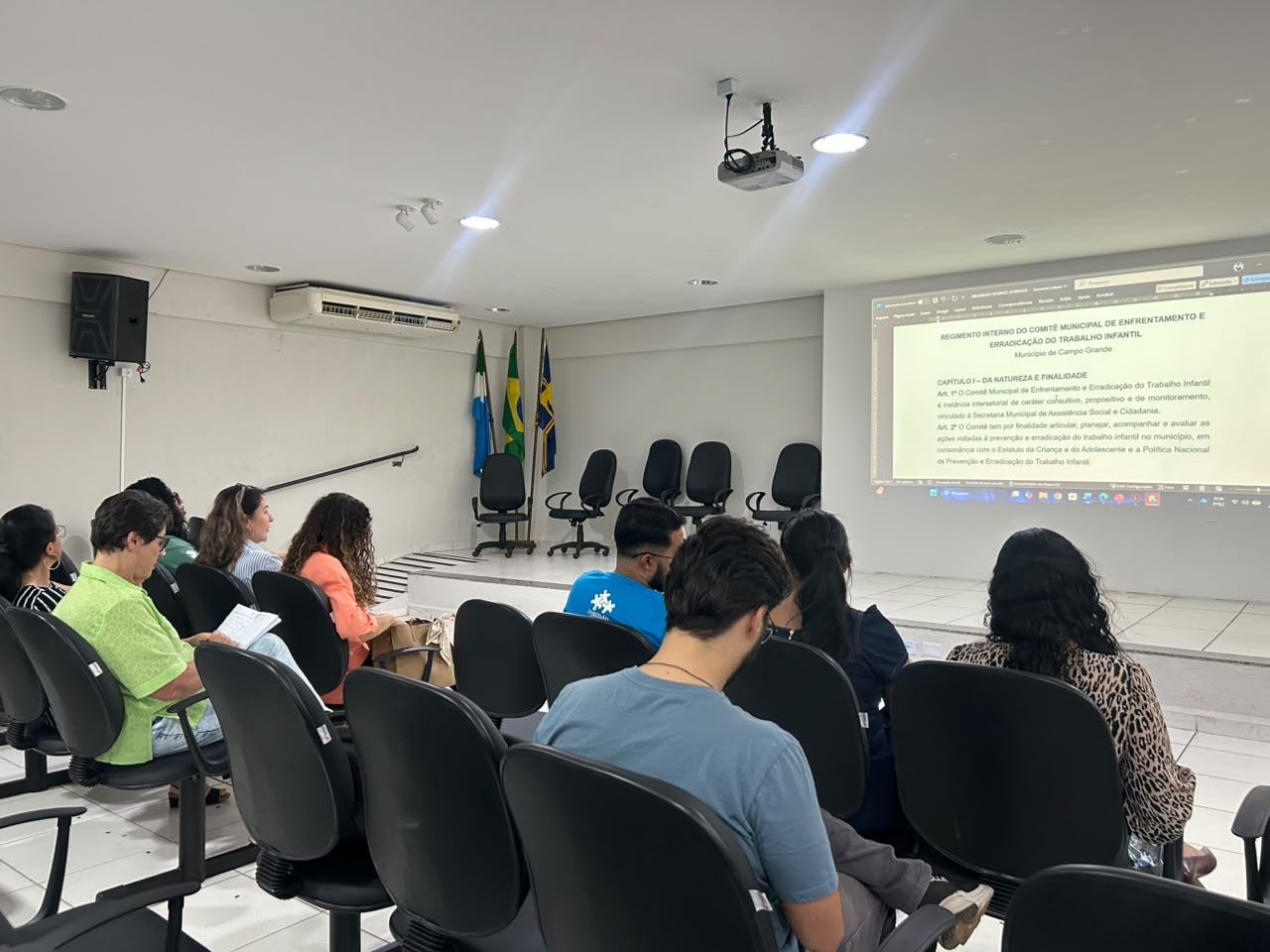 Comitê Municipal de Campo Grande aprova regimento para combater trabalho infantil