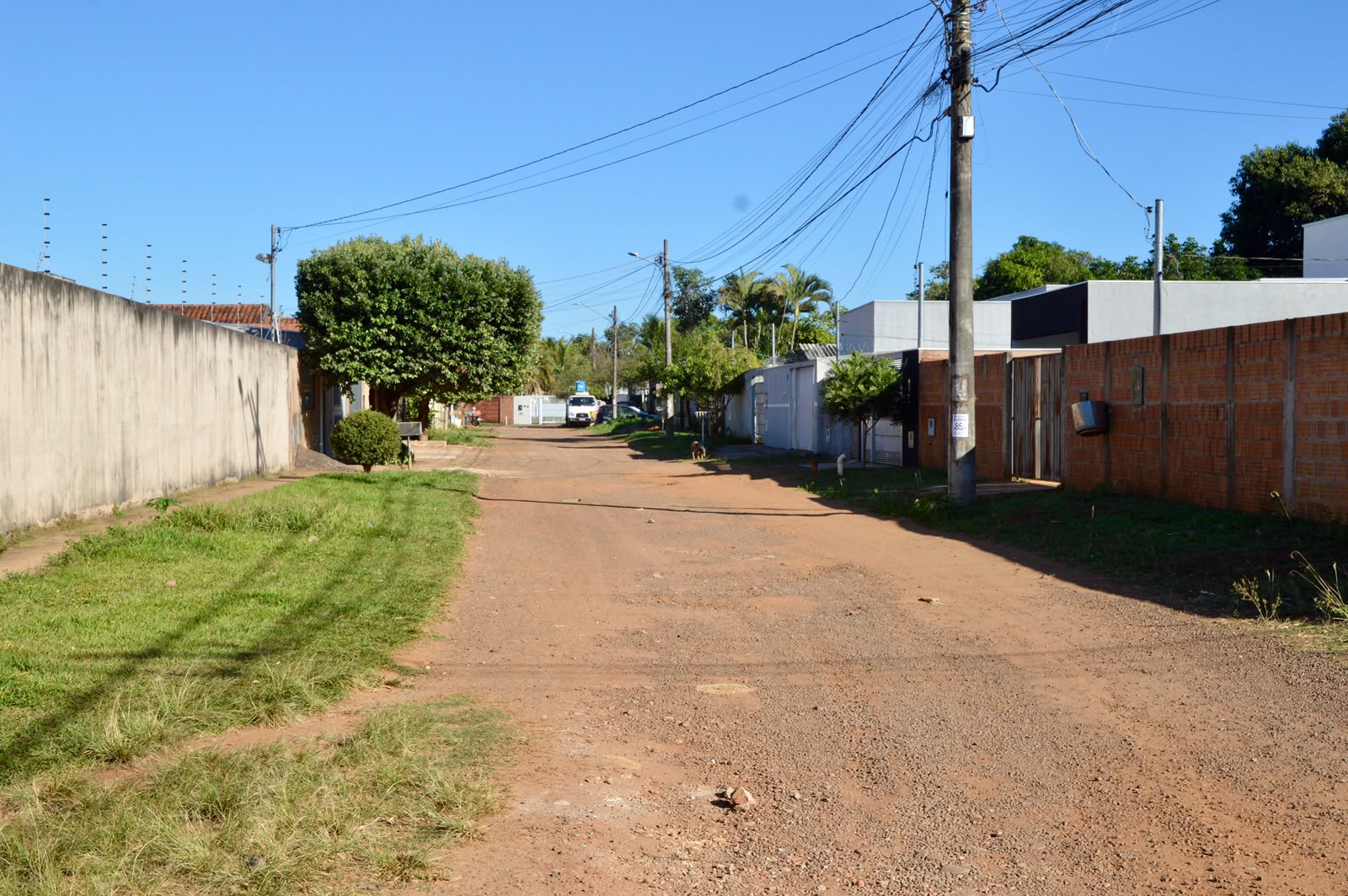 Residencial Oliveira I e II recebem novo asfalto e drenagem em Campo Grande