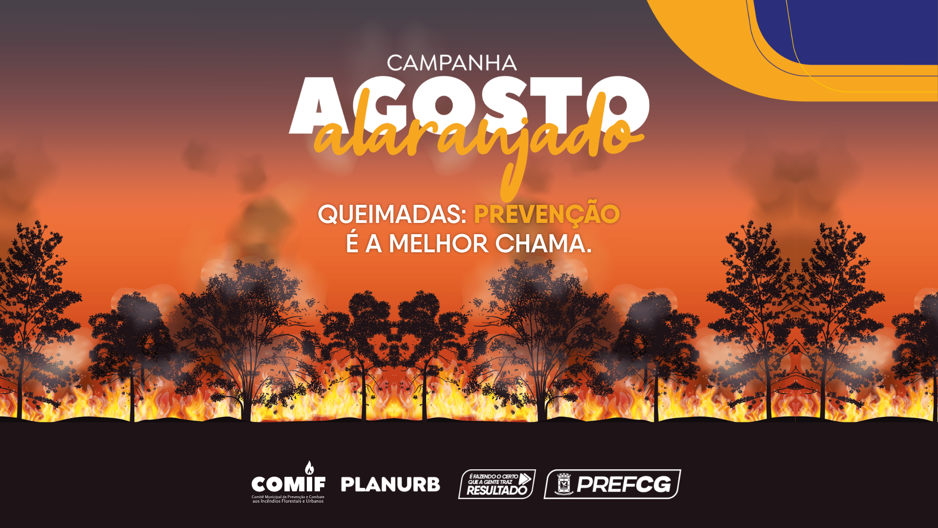 Agosto Alaranjado: Campo Grande Lança Campanha Contra Queimadas Urbanas