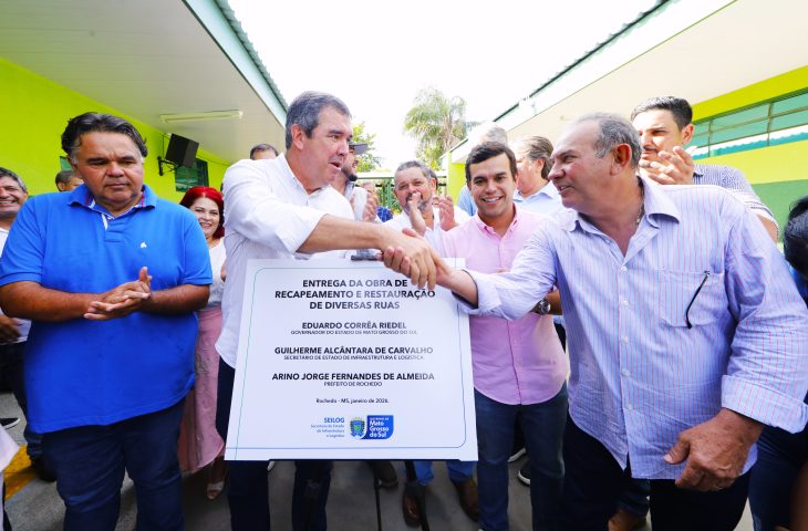 Rochedo investe em infraestrutura urbana e educação para o cidadão