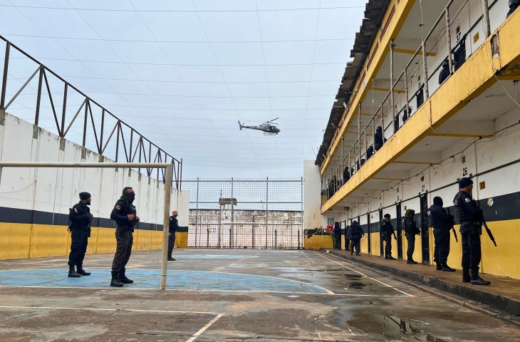 Segurança na Penitenciária de Dourados é Reforçada com Ações Integradas