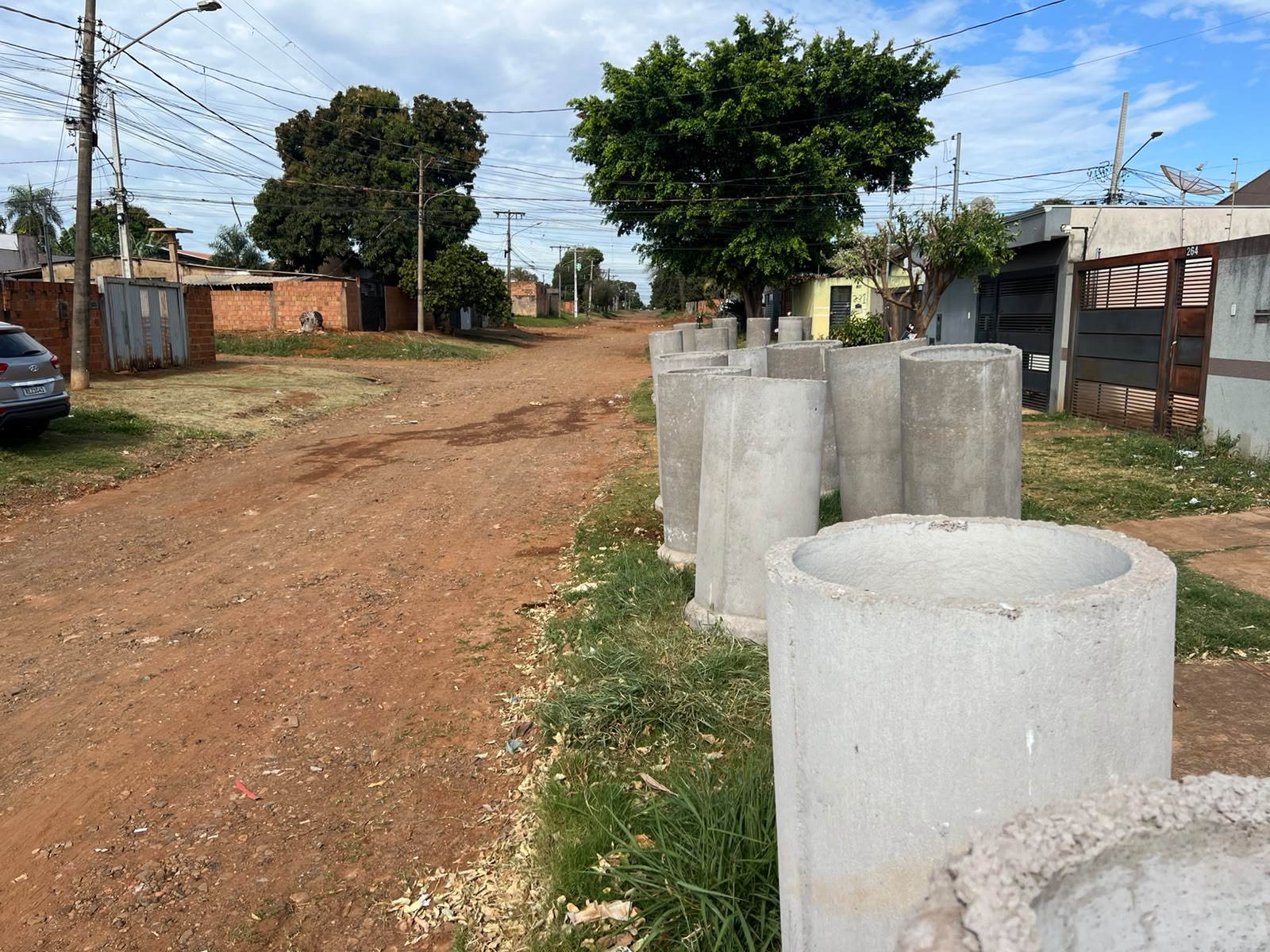 Campo Grande inicia obras de drenagem e asfalto no Jardim Los Angeles